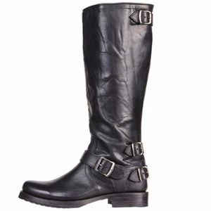 FRYE Women's Veronica Back-Zip Moto Boot